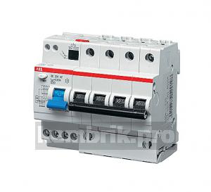 Выключатель автоматический дифференциального тока шестимодульный DS204 A-B13/0.03
