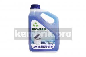 Жидкость Bio-san санитарно-дезодорирующее средство для нижнего бака