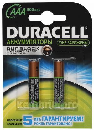 Аккумулятор Duracell Hr03-2bl (2/20/12800) 2шт