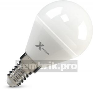 Лампа светодиодная X-flash Xf-e14-p45-6.5w-2700k-230v