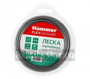 Леска для триммеров Hammer Tl star 3.0mm x 15m