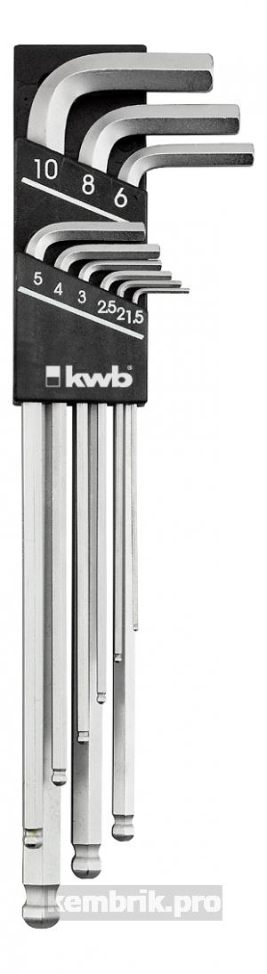 Набор шестигранных ключей Kwb 1476-00