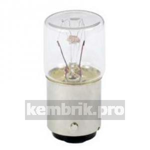 Лампа накаливания прозрачная 48В 10Вт 15D