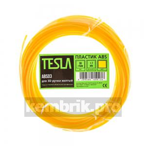 Abs-пластик для 3d ручки Tesla Abs03 жёлтый